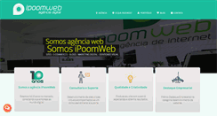 Desktop Screenshot of ipoomweb.com.br